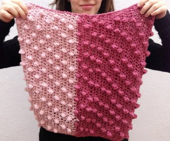 Items similar to Se hace por encargo Cuello lana en tonos rosa ... Items similar to Se hace por encargo Cuello lana en tonos rosa ...