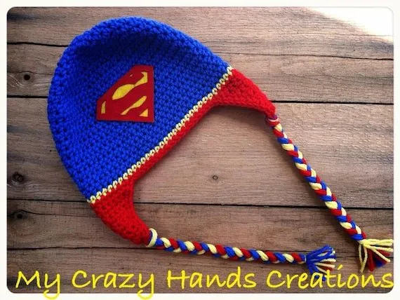 Items similar to Gorro tejido de Superman, Super Heroes on Etsy Items similar to Gorro tejido de Superman, Super Heroes on Etsy