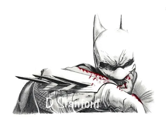 Batman dibujo a lapiz - Imagui