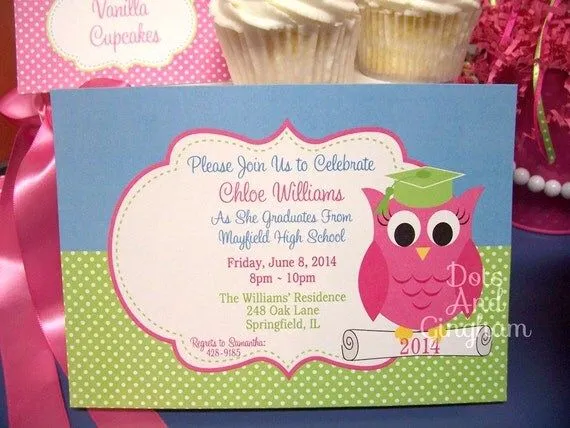 Items similar to Invitación graduación Kinder graduación ...