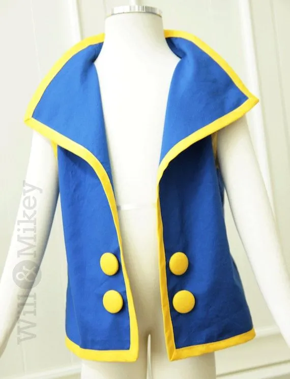 Jake y el chaleco de piratas de neverland por treeswingboutique