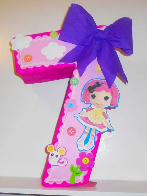 Items similar to Lalaloopsy Pinata custom pinata personalized ...