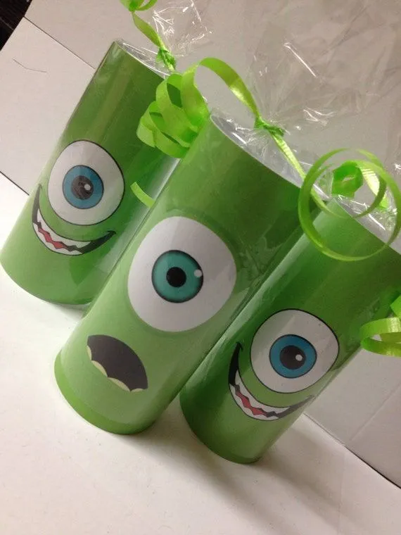 Items similar to Monsters Inc Mike Wazowski Candy rolls (10) on Etsy