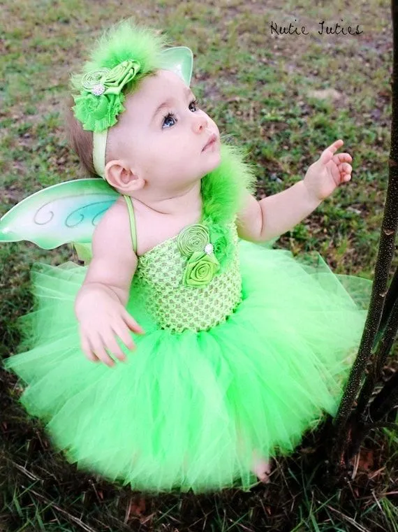 Items similar to La campanita tutú vestido - Tinkerbell ...