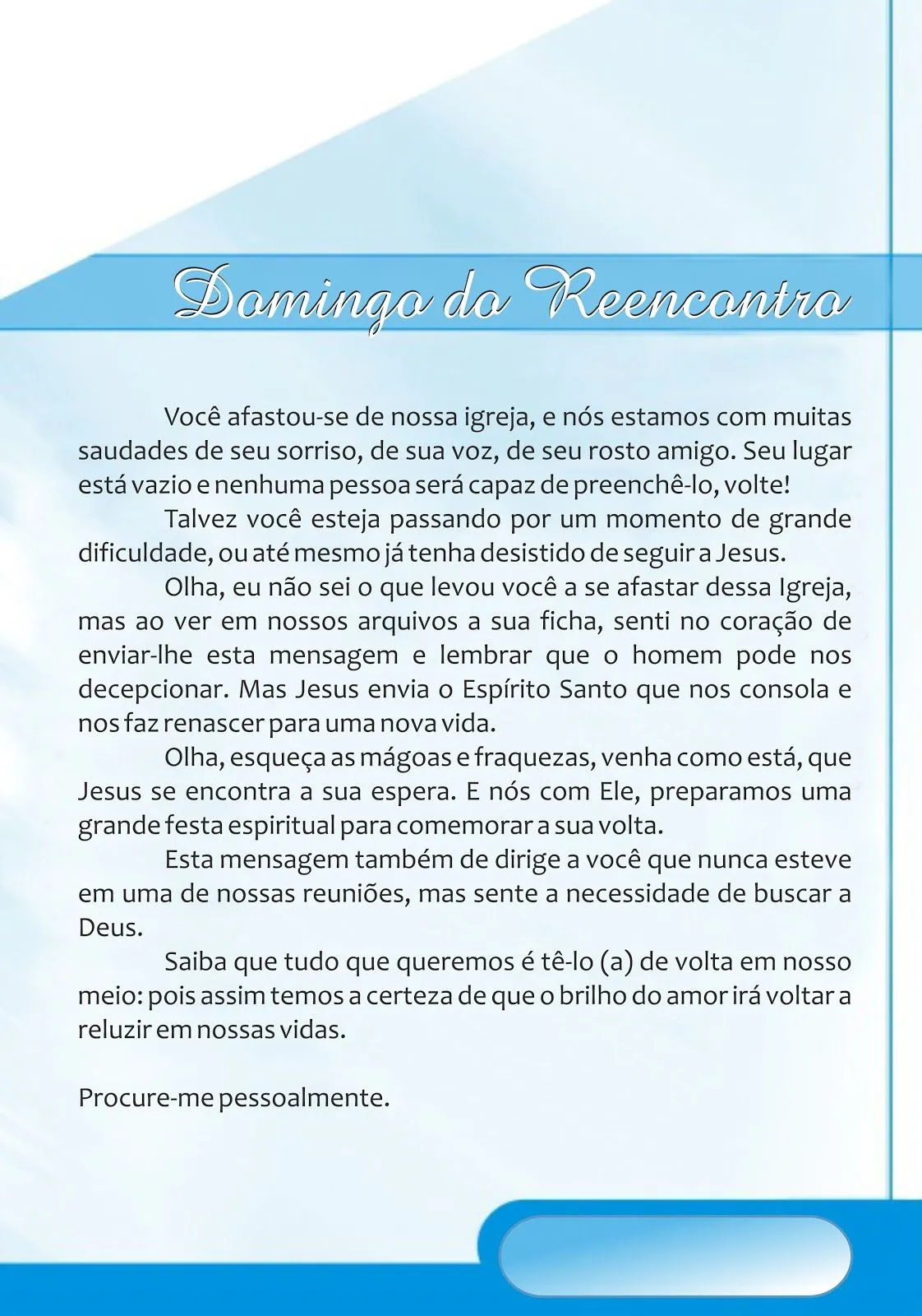 IurdStudio: Movimento da Semana - Domingo - Carta para Amigos