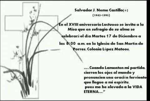 Esquelas de primer aniversario luctuoso - Imagui Esquelas de primer aniversario luctuoso - Imagui