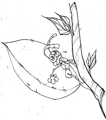 ivanevsky: Hormigas Bocetos