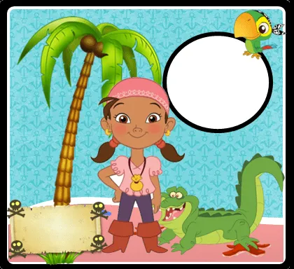 Izzi de Jake y los Piratas: Mini Kit para Imprimir Gratis. | Ideas ...