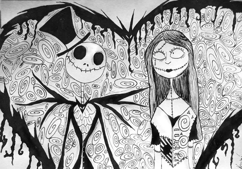 jack and sally by eyekiss on DeviantArt