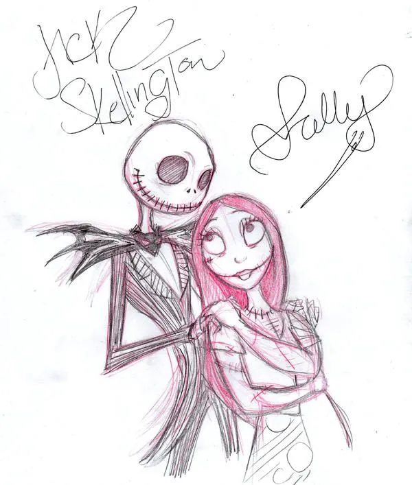Jack y sally by ArGe on DeviantArt