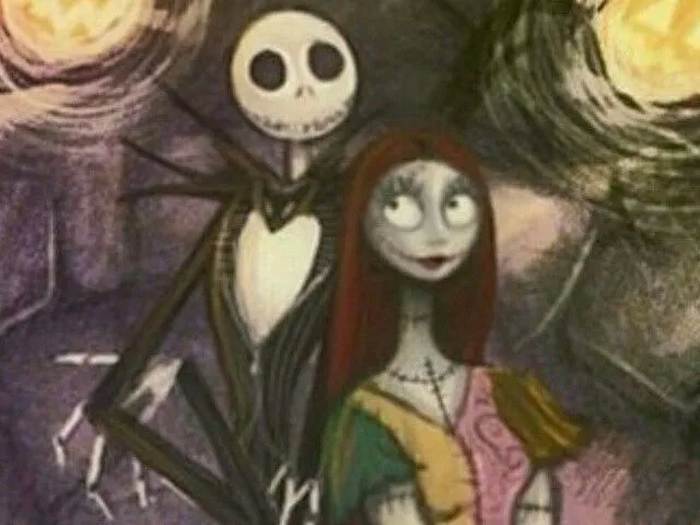 Jack Skellington and Sally wallpaper! :3 | Nightmare Before ... Jack Skellington and Sally wallpaper! :3 | Nightmare Before ...