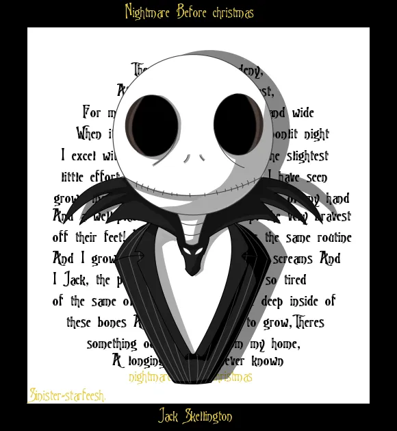 Jack Skellington favourites by girlfatty22548 on DeviantArt Jack Skellington favourites by girlfatty22548 on DeviantArt