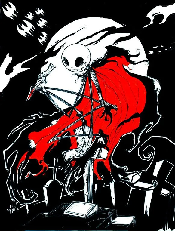 Jack Skellington by sakimichan on DeviantArt