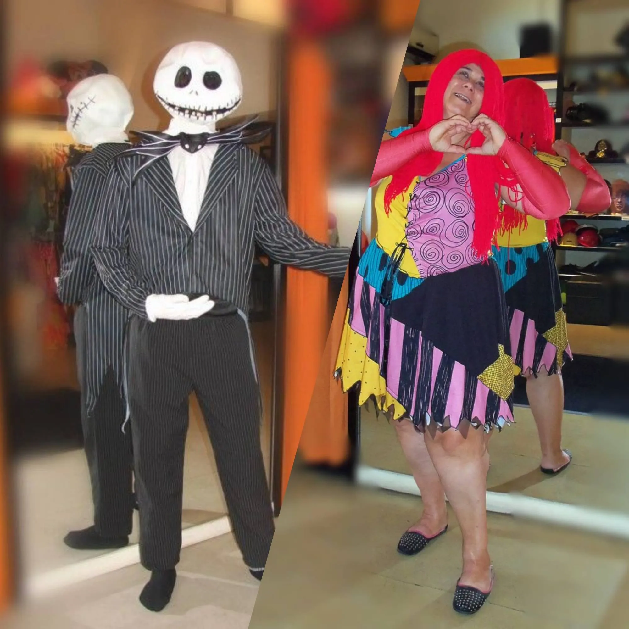 Jack Skellington y Sally – Disfraces Todo Disfraz – Alquiler de disfraces en Capital Federal Jack Skellington y Sally – Disfraces Todo Disfraz – Alquiler de disfraces en Capital Federal