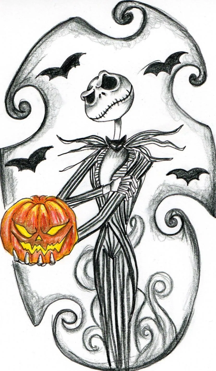 Jack Skellington Tattoos For Girls
