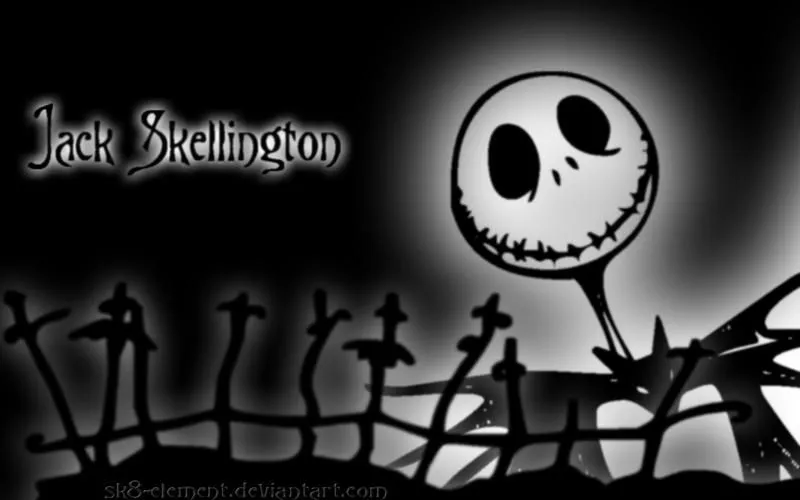 Jack Skellington wallpaper by sk8-element on deviantART Jack Skellington wallpaper by sk8-element on deviantART
