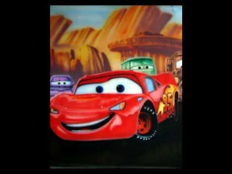 Jackson Coelho Art`s -Painel Cars (carros) Disney - Aerografia ... Jackson Coelho Art`s -Painel Cars (carros) Disney - Aerografia ...