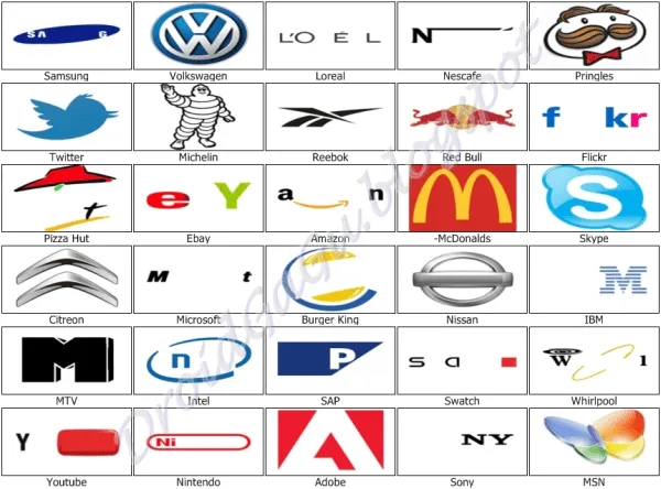 jackystamps: Logo Quiz Answer