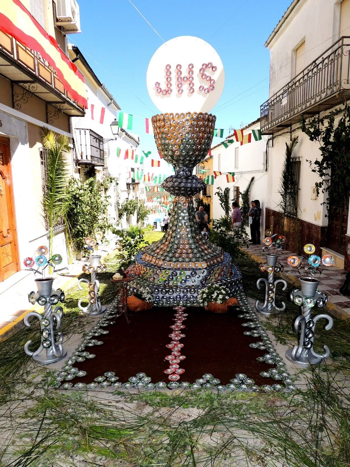 Jaén desde mi atalaya: El Corpus Christi en VILLARDOMPARDO