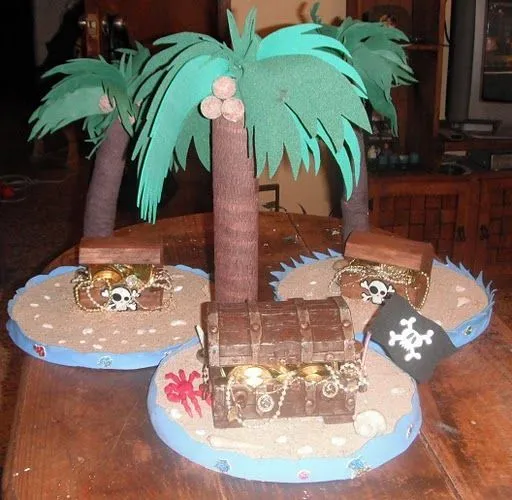 centro de mesa | Fiesta Pirata | Pinterest | Mesas centro de mesa | Fiesta Pirata | Pinterest | Mesas