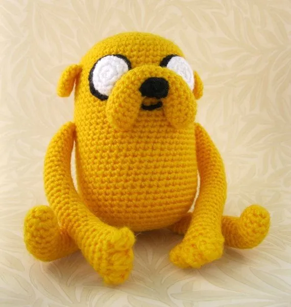 Jake el perro Amigurumi patrón PDF por lucyravenscar en Etsy