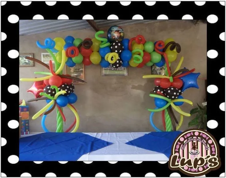 jake el pirata !!! | decoraciones de globos | Pinterest