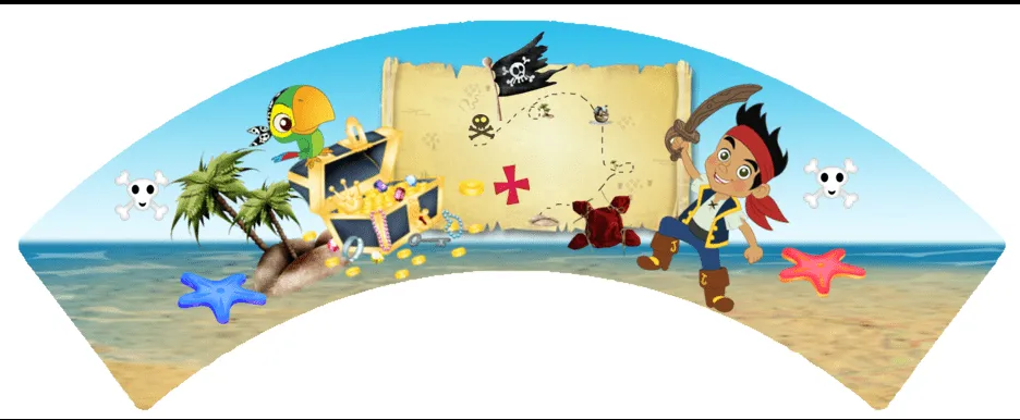 Jake y los Piratas: Kit para Imprimir Gratis. | Ideas y material ... Jake y los Piratas: Kit para Imprimir Gratis. | Ideas y material ...