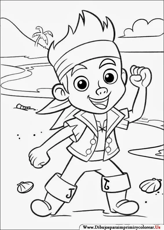 Jake y los piratas del país de Nunca Jamás Para Imprimir - Dibujos ... Jake y los piratas del país de Nunca Jamás Para Imprimir - Dibujos ...