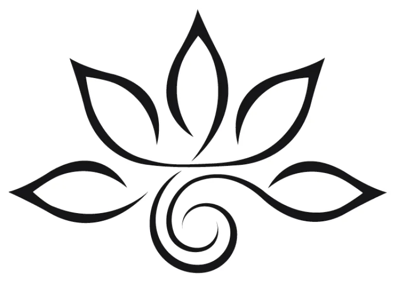 Dibujo de flor de 5 petalos - Imagui