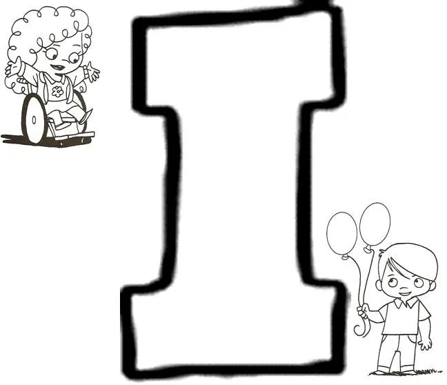 JARDIM COLORIDO DA TIA SUH: Atividades com a letra I