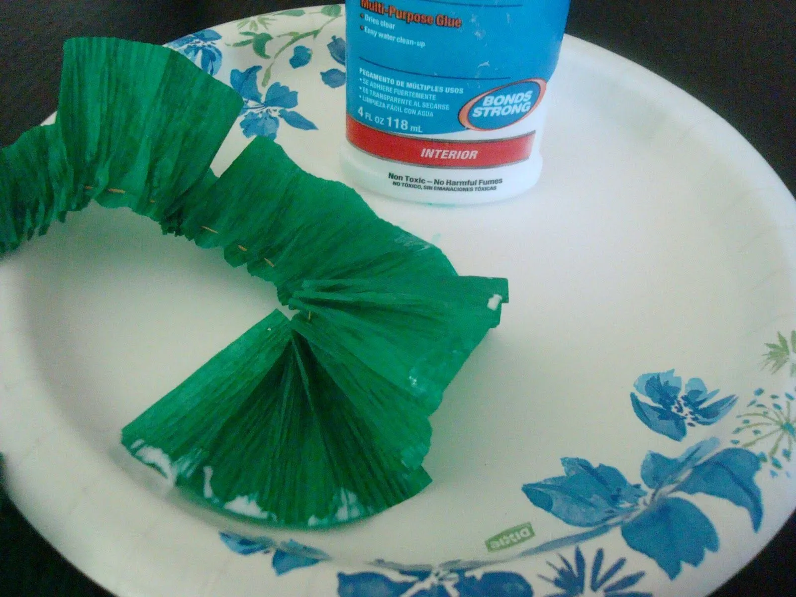 Desde Mi Jardin: Canastas para los aguinaldos, de papel Crepe