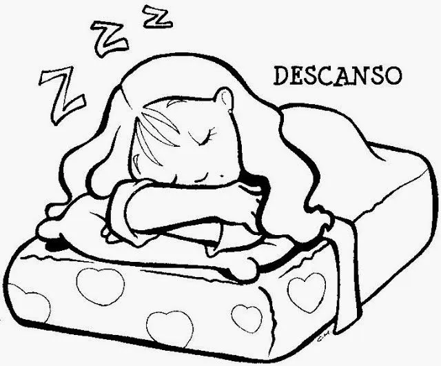 Jardin Escolar: Hábitos de higiene - Dibujos para colorear Jardin Escolar: Hábitos de higiene - Dibujos para colorear
