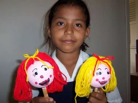 Jardín Infantil.com Muñeca de Bola de Icopor; Guía Didáctica