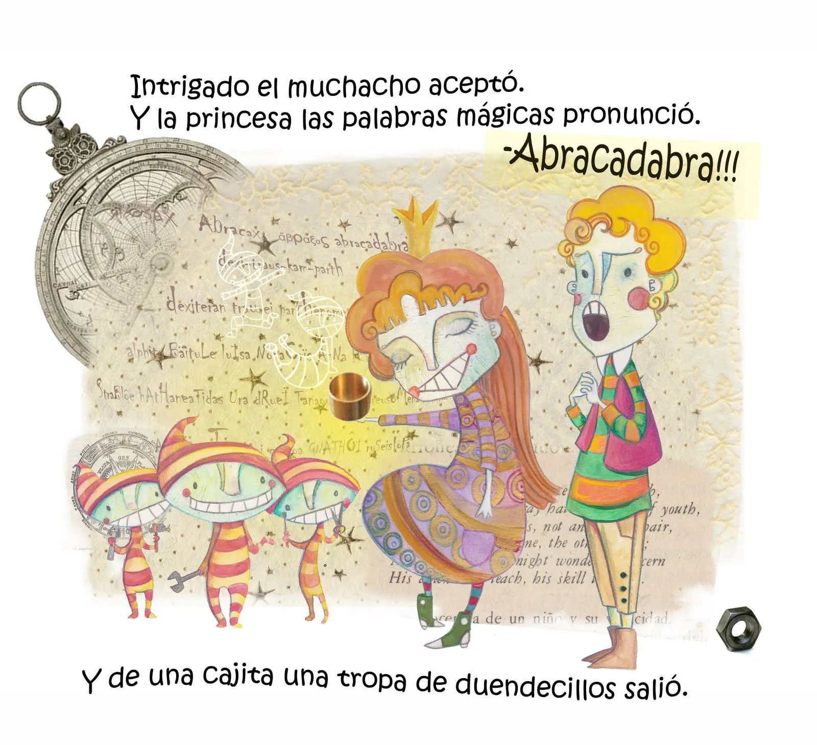 El Jardín de Kipuruki: Hablan de mí en Imagina: Proyecto