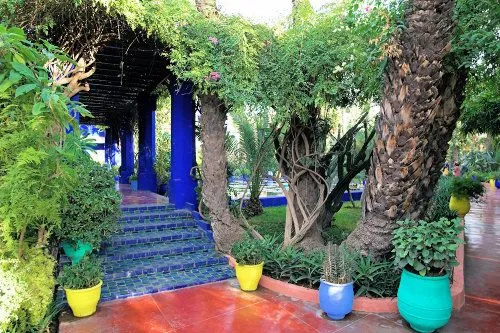 Jardín Majorelle el jardín de Yves Saint Laurent - Jardines ...