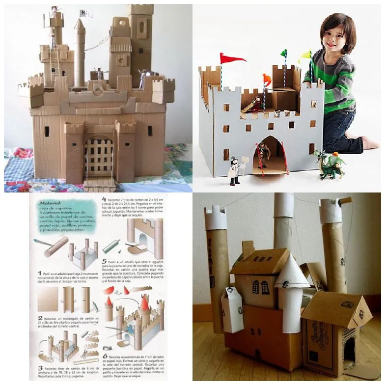 EL JARDIN DE LOS SUEÑOS: Un castillo de cartón