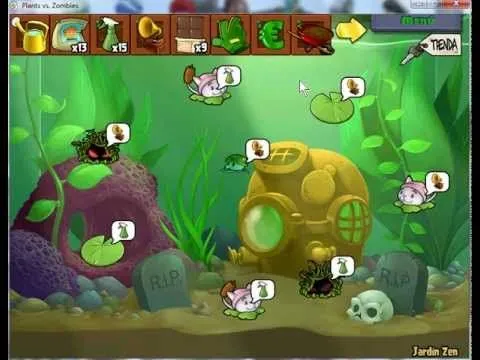 Jardin Zen Full - Plantas VS Zombies - YouTube Jardin Zen Full - Plantas VS Zombies - YouTube
