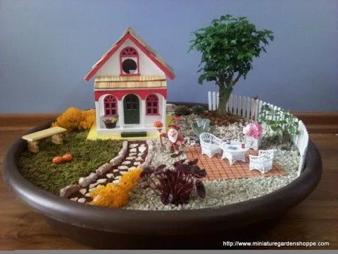 Jardines en miniatura increibles - Decorar Hogar