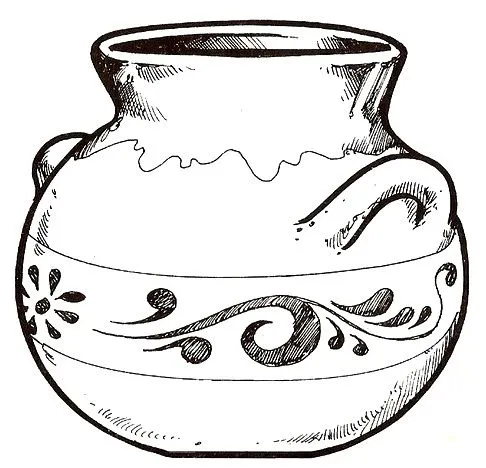DIBUJOS DE JARRONES PARA COLOREAR | Dibujos para colorear DIBUJOS DE JARRONES PARA COLOREAR | Dibujos para colorear