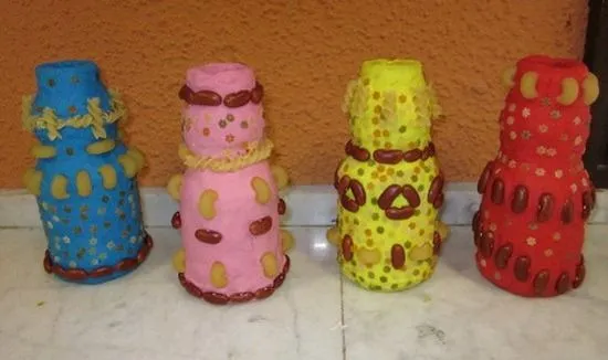Manualidades del dia de la madre con material reciclado - Imagui