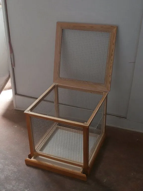 Jaula casera para hámster de madera | Hacer bricolaje es ... Jaula casera para hámster de madera | Hacer bricolaje es ...