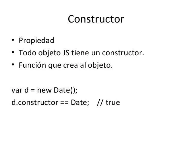 Javascript objetos