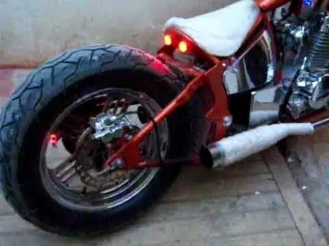 jawa chopper modificada de fabio - YouTube