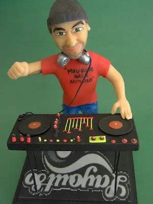 Jean - Esculturas e Caricaturas: Caricatura ``DJ´´
