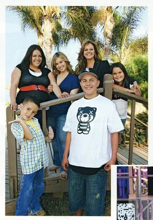 Jenni Rivera y familia
