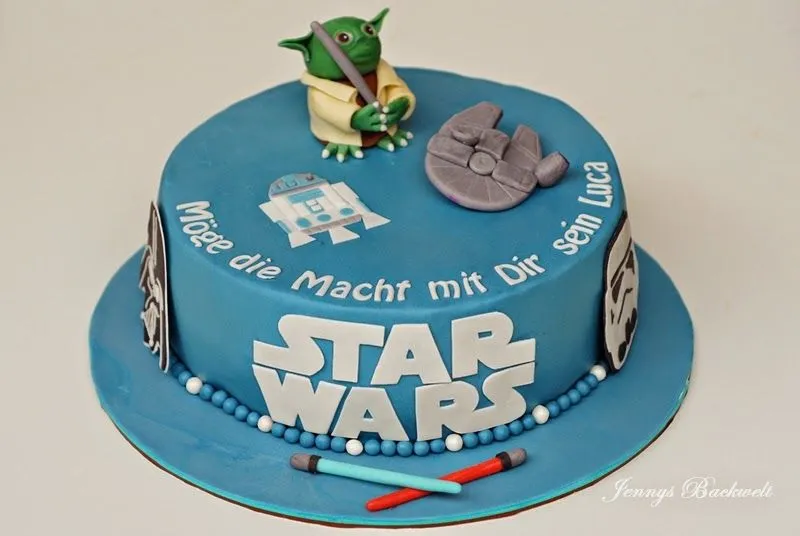 Jennys Backwelt: Eine weitere Star Wars Torte Jennys Backwelt: Eine weitere Star Wars Torte