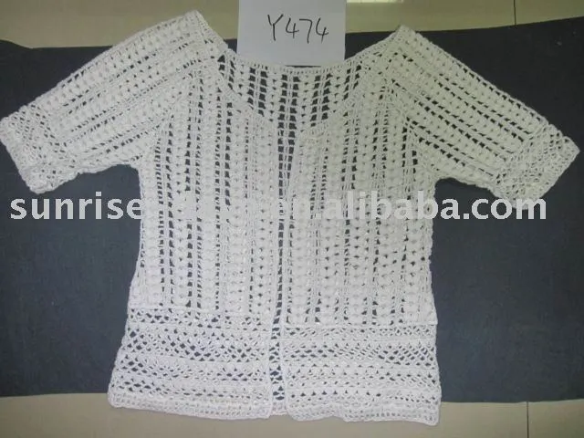 Suéter de ganchillo, Suéter de moda, Desgaste de la tapa-Suéter ... Suéter de ganchillo, Suéter de moda, Desgaste de la tapa-Suéter ...