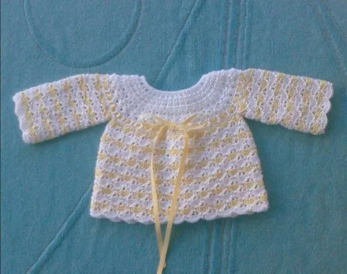 Jersey de bebé a ganchillo patrones - Imagui Jersey de bebé a ganchillo patrones - Imagui