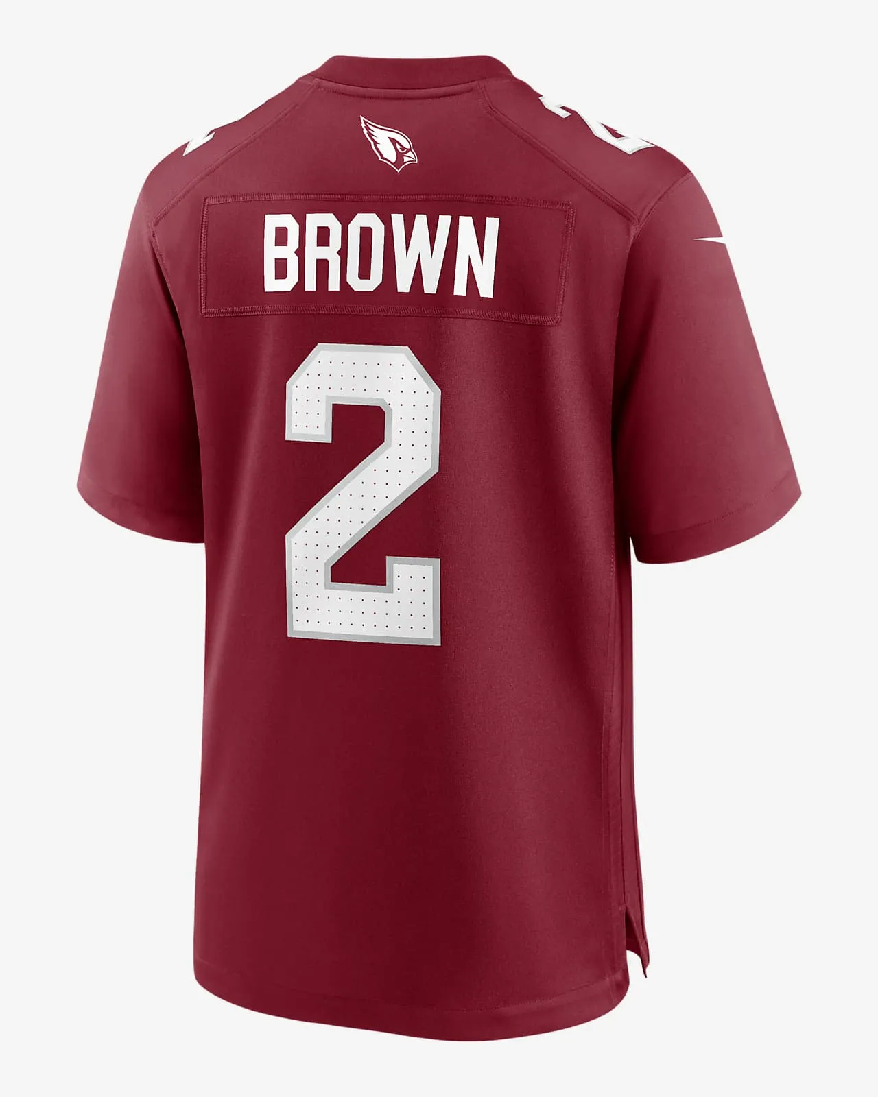 Jersey de fútbol americano Nike NFL Game para hombre Marquise Brown Arizona Cardinals. Nike.com Jersey de fútbol americano Nike NFL Game para hombre Marquise Brown Arizona Cardinals. Nike.com