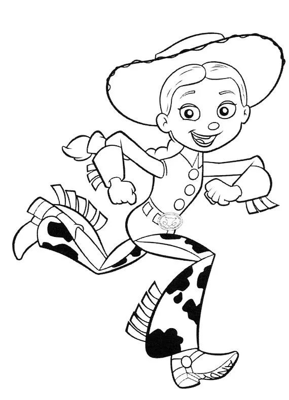 jesse toy Colouring Pages